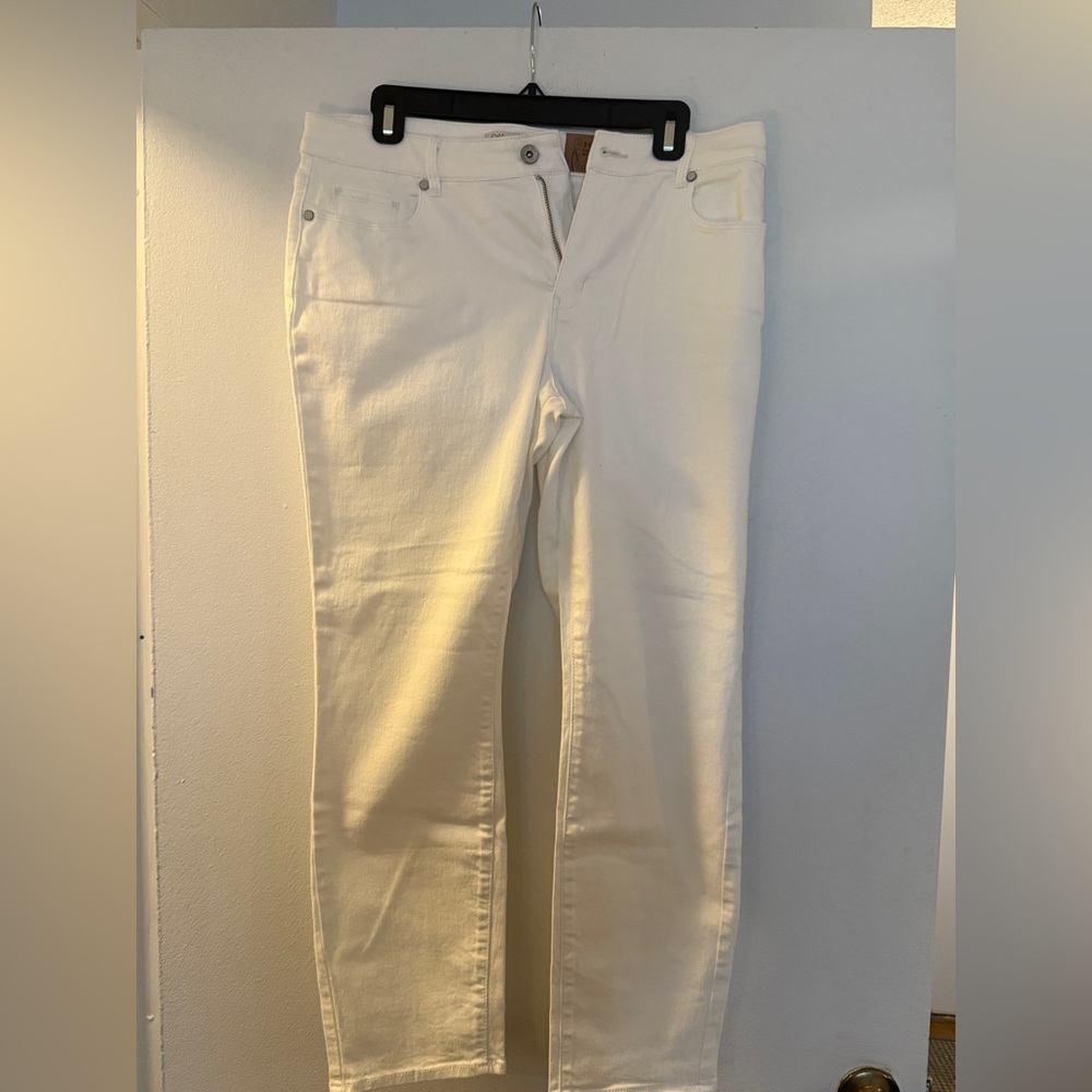 Coldwater Creek NWT Women's Cream Jeans